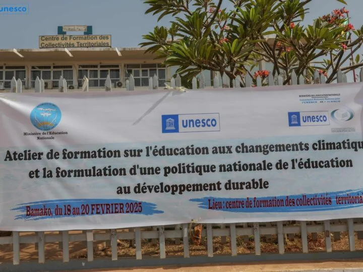 Mali : L&rsquo;UNESCO lance le programme « École engagée, développement durable assuré »